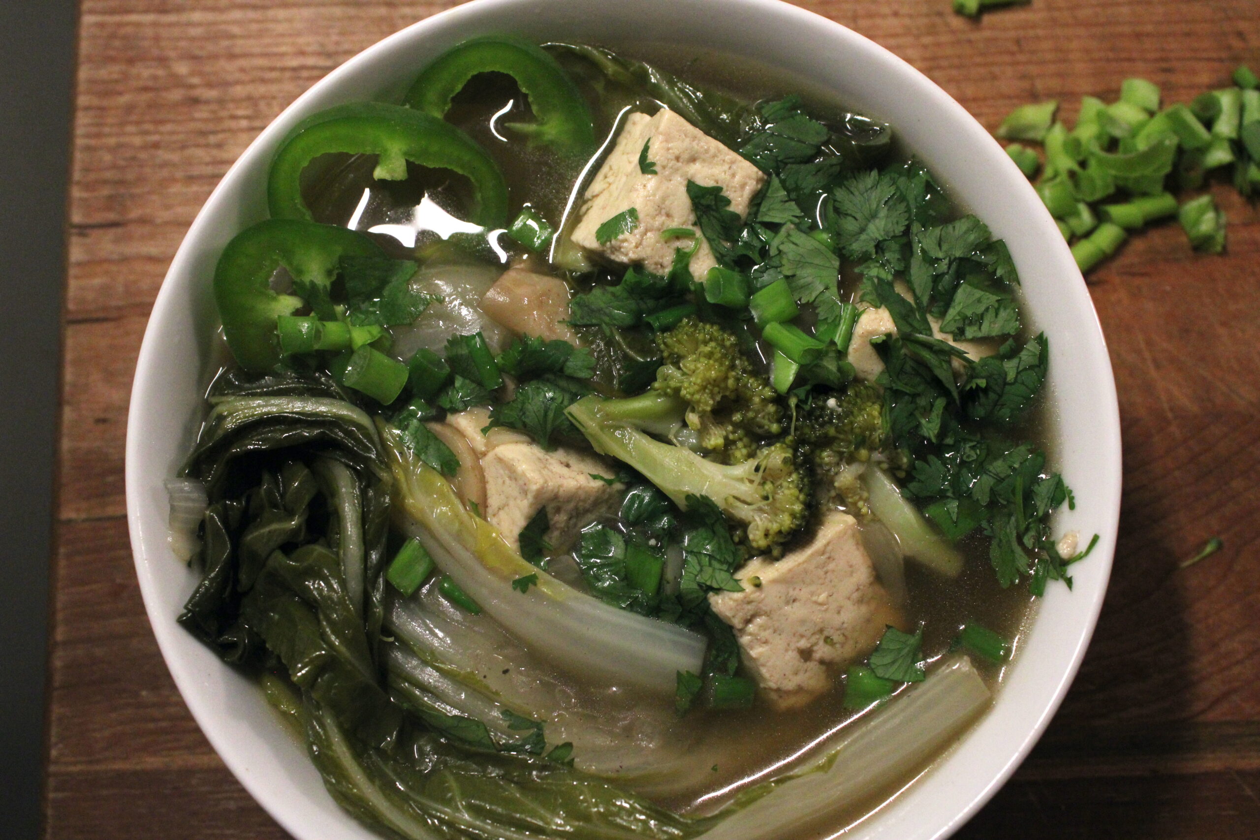 Bok Choy & Tofu Soup