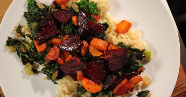 Roasted Beets & Carrots