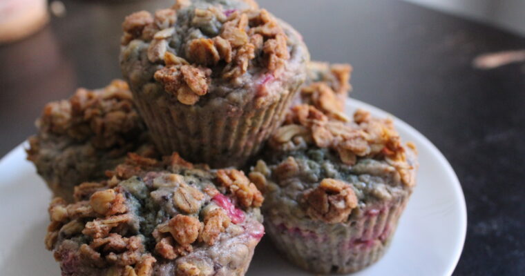 Leftover Cranberry Sauce Muffins