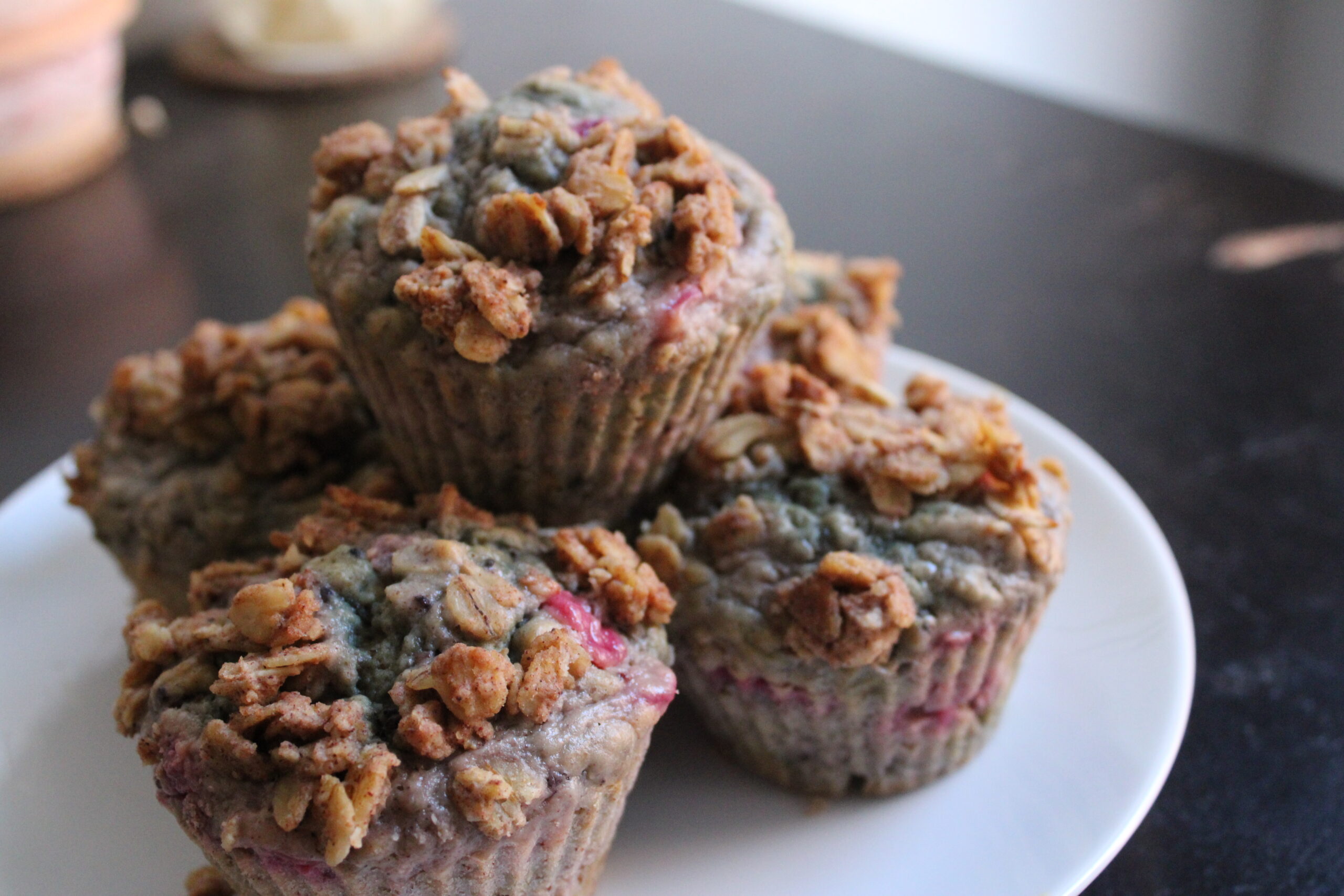 Leftover Cranberry Sauce Muffins