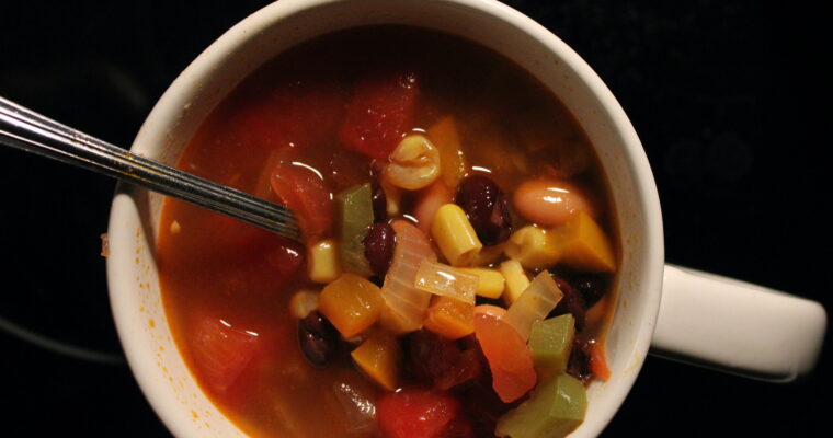 Southwest Style Bean Soup