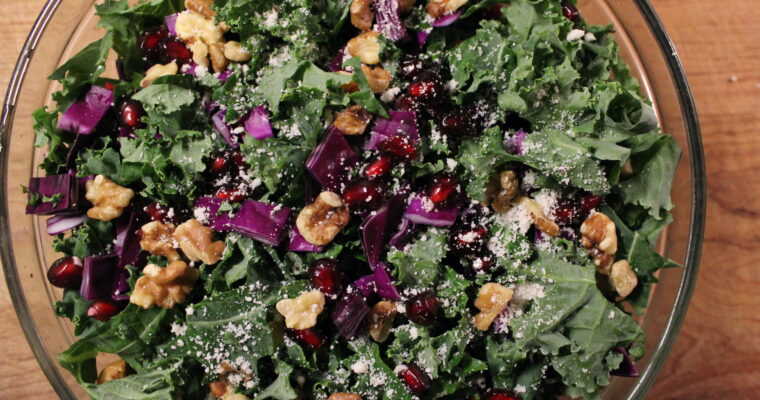 Pomegranate & Walnut Salad