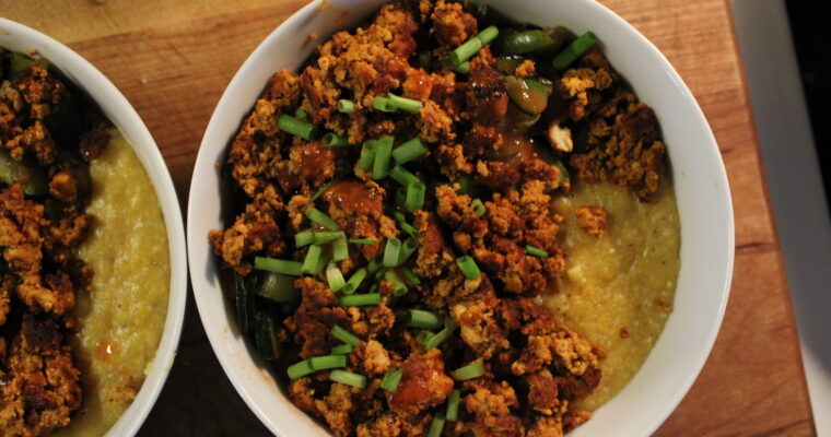 Tempeh Scramble Grit Bowl