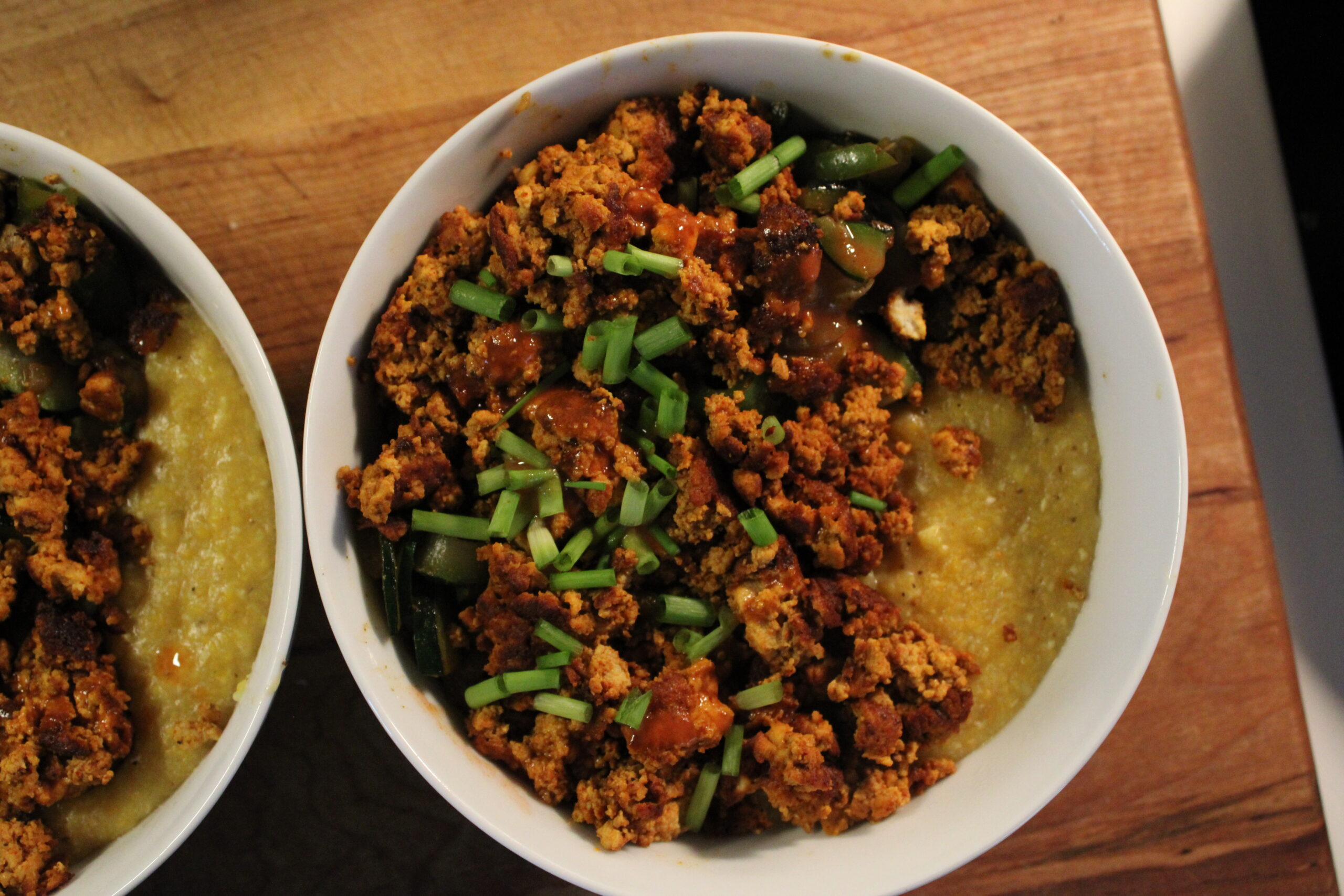 Tempeh Scramble Grit Bowl