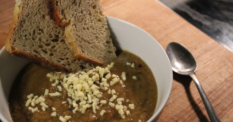 Roasted Eggplant Soup