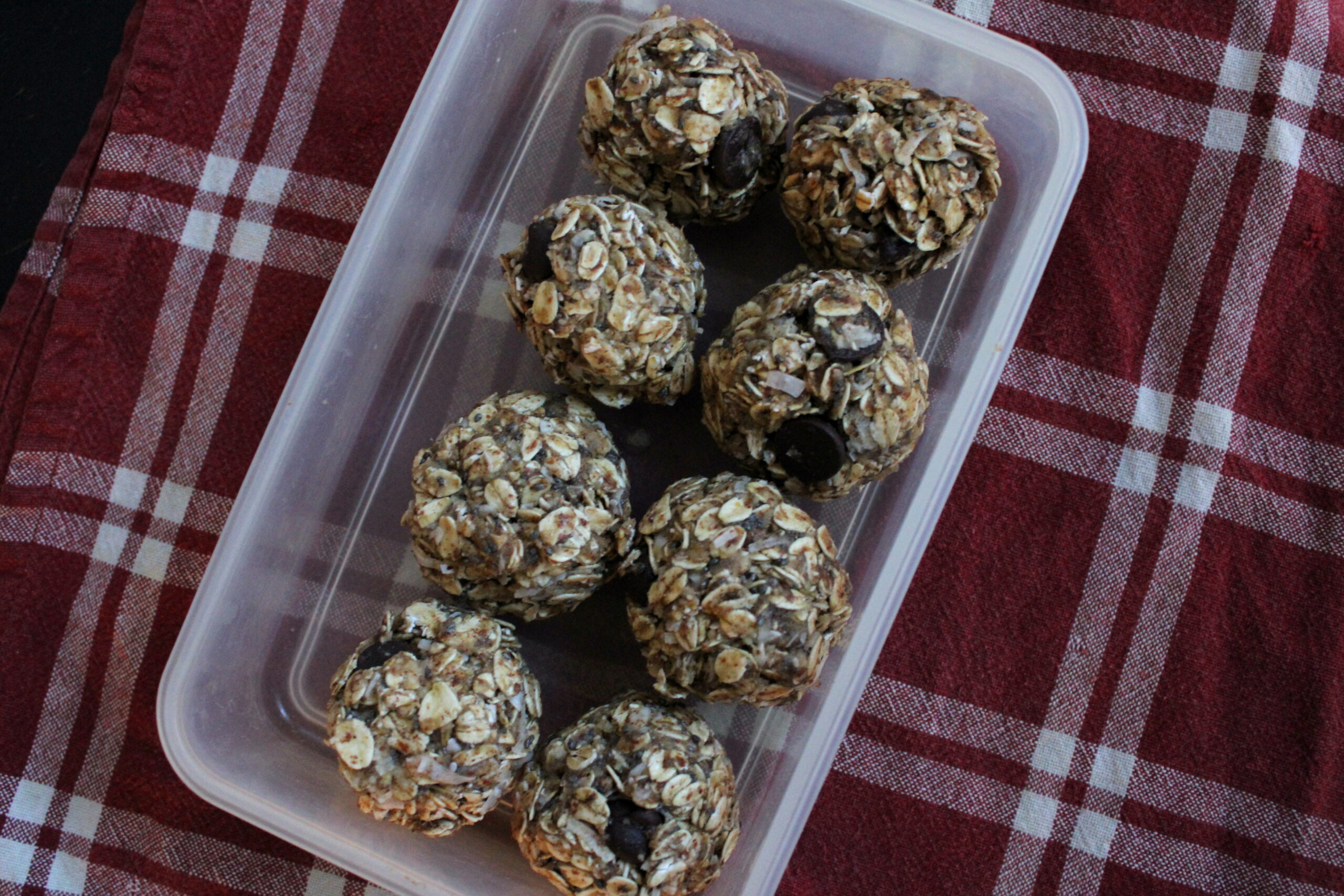 Banana Almond Energy Balls