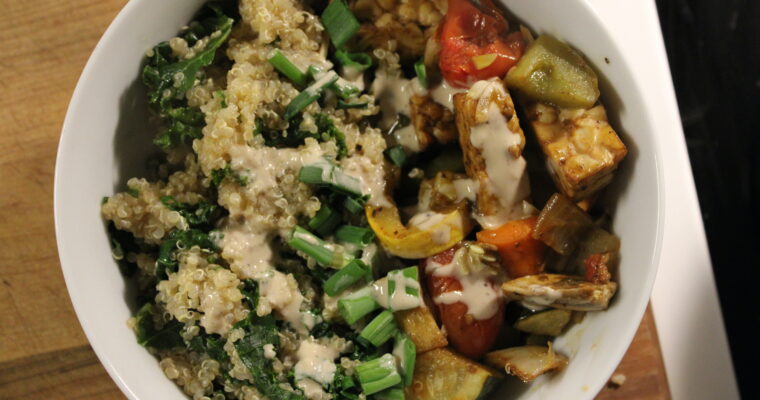 Roasted Vegetable Quinoa Bowl