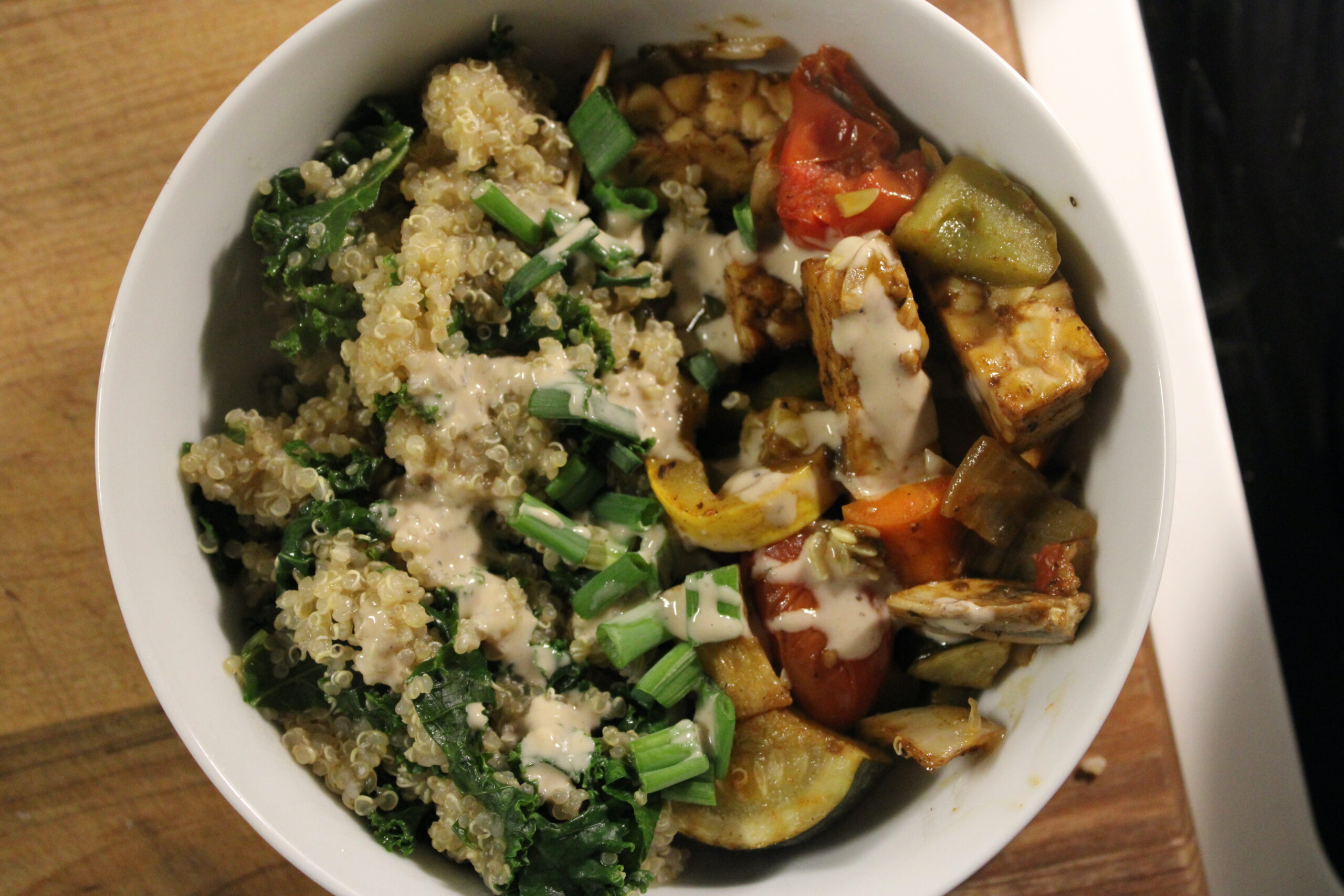 Roasted Vegetable Quinoa Bowl