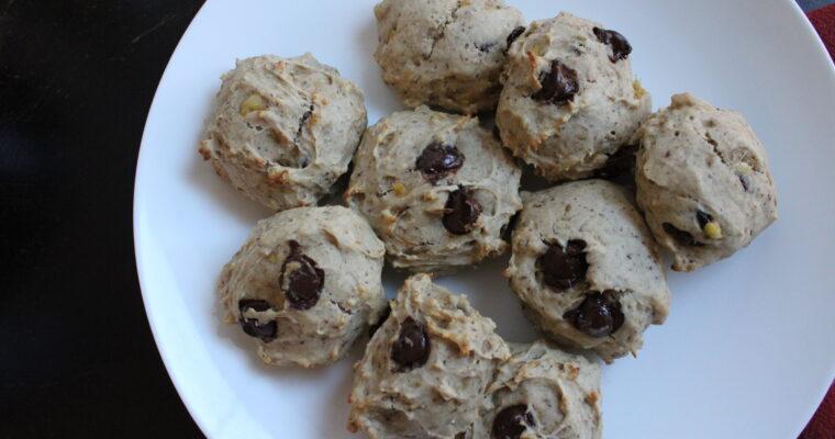 Banana Tahini Cookies