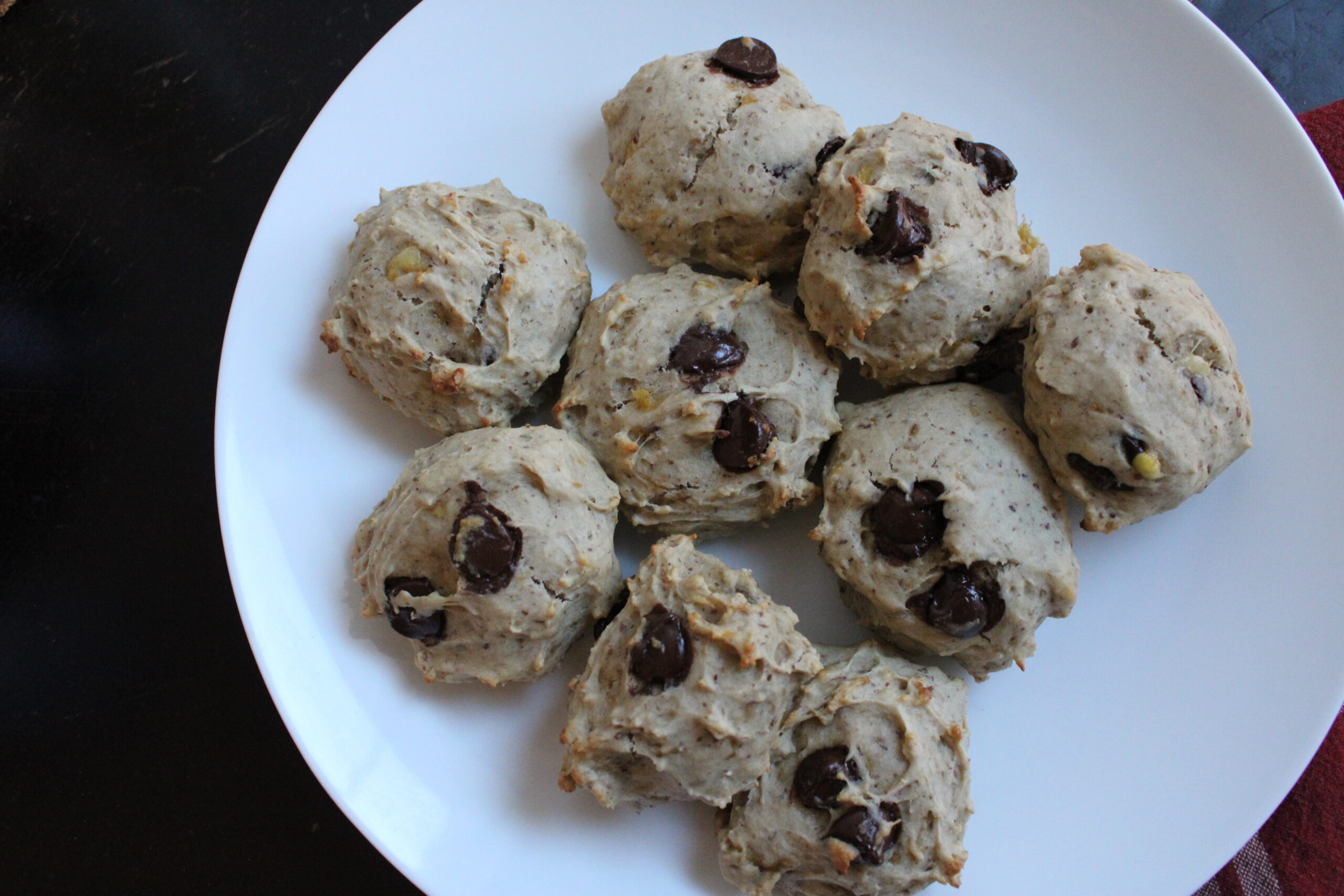 Banana Tahini Cookies