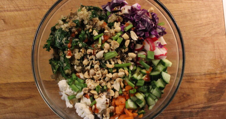 Quinoa Rainbow Bowl