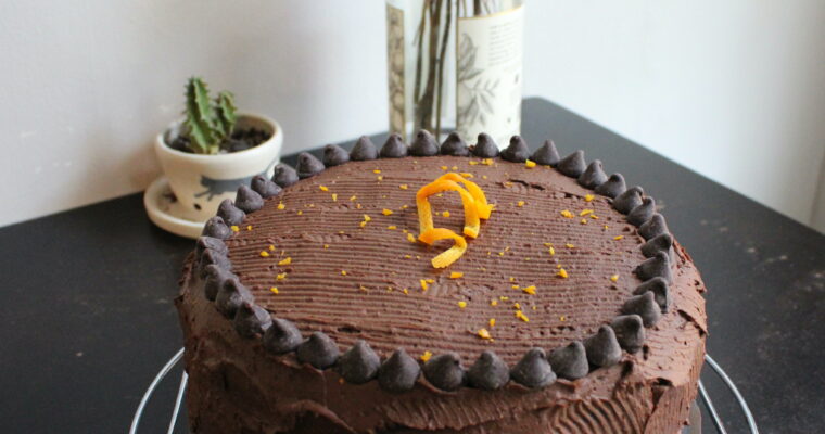 Dairy-Free Chocolate Orange-Spice Cake