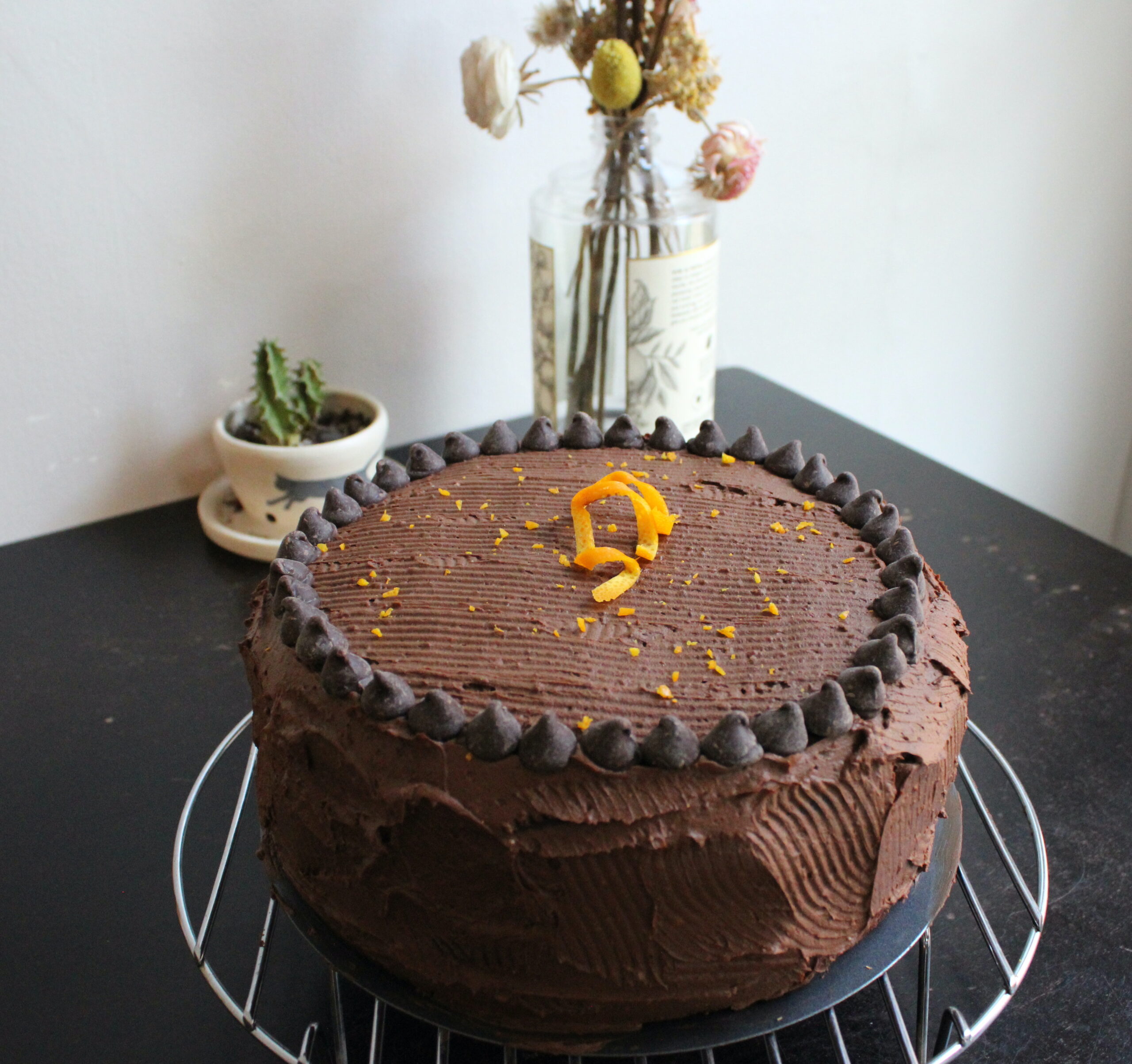 Dairy-Free Chocolate Orange-Spice Cake