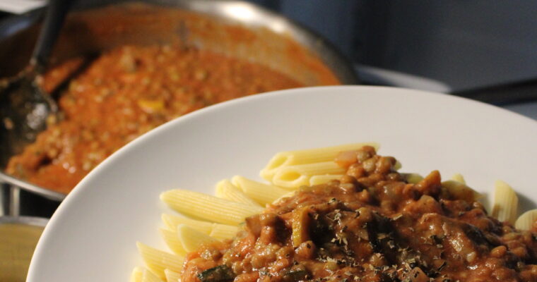 Lentil Pasta Sauce