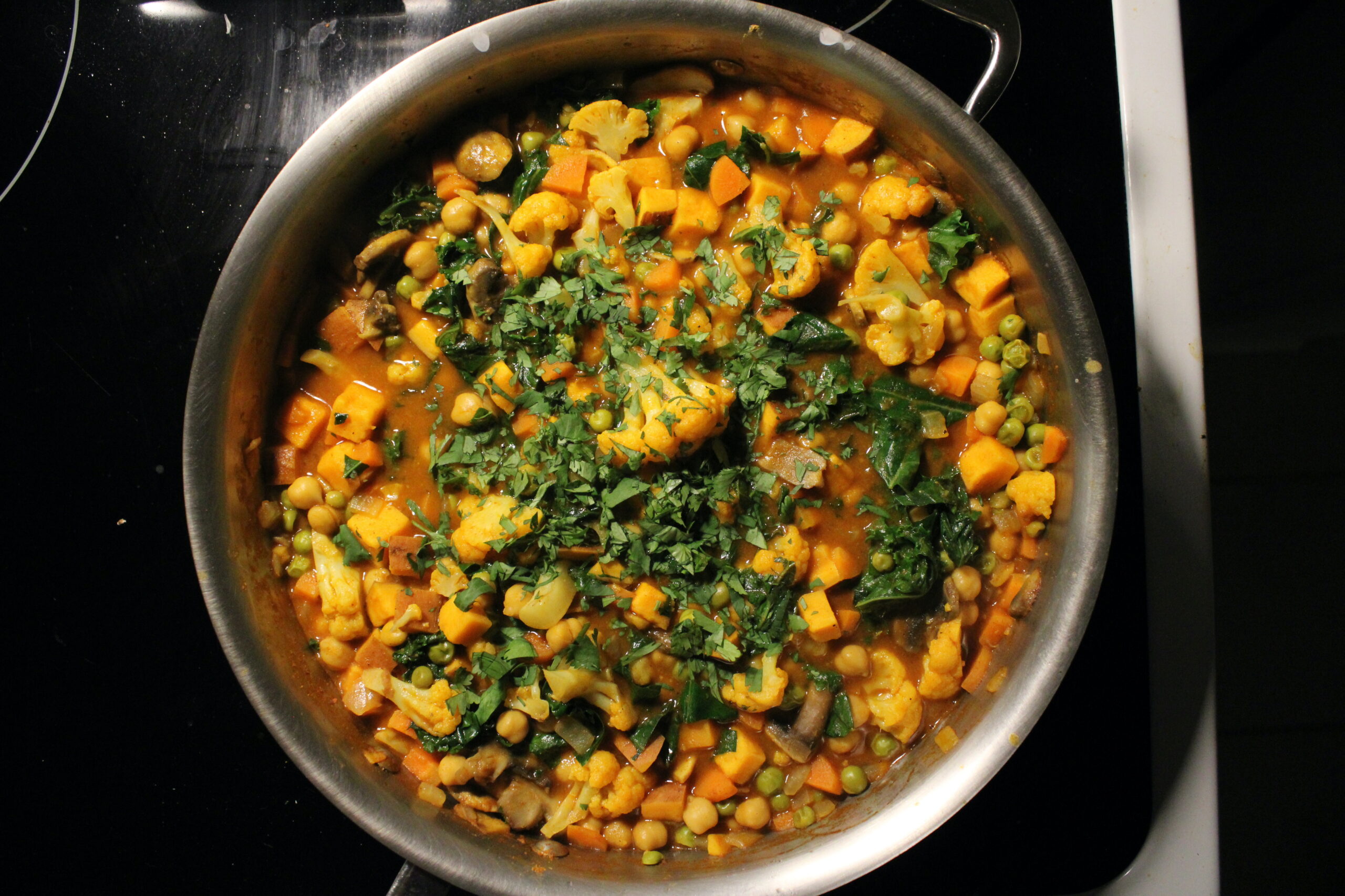 Sweet Potato & Cauliflower Curry