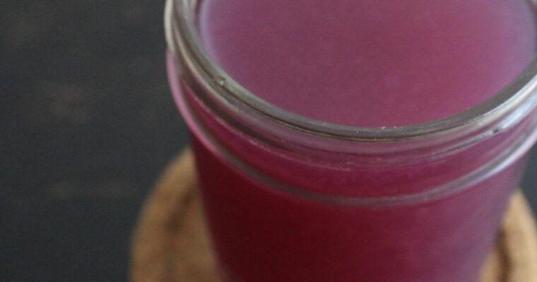 Blueberry Hibiscus Lemonade