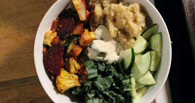 Rainbow Quinoa Bowl