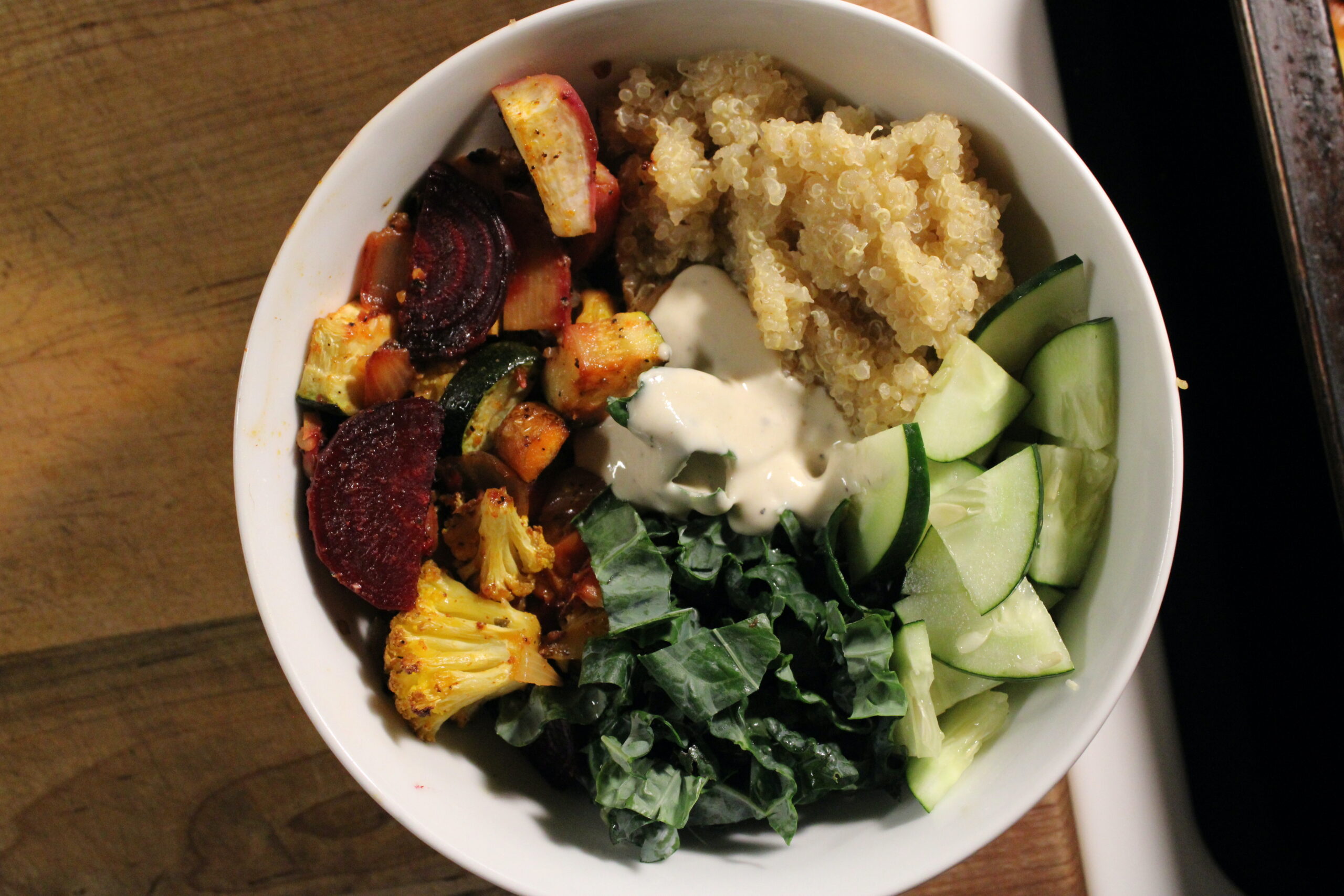 Rainbow Quinoa Bowl