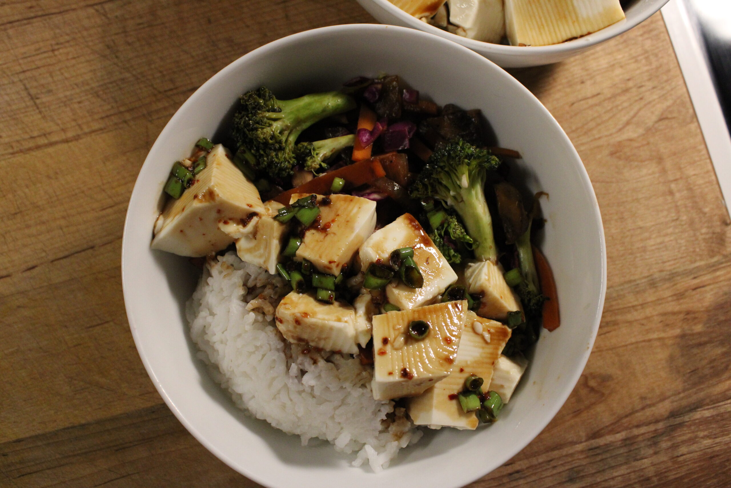 Silken Tofu Rice Bowl