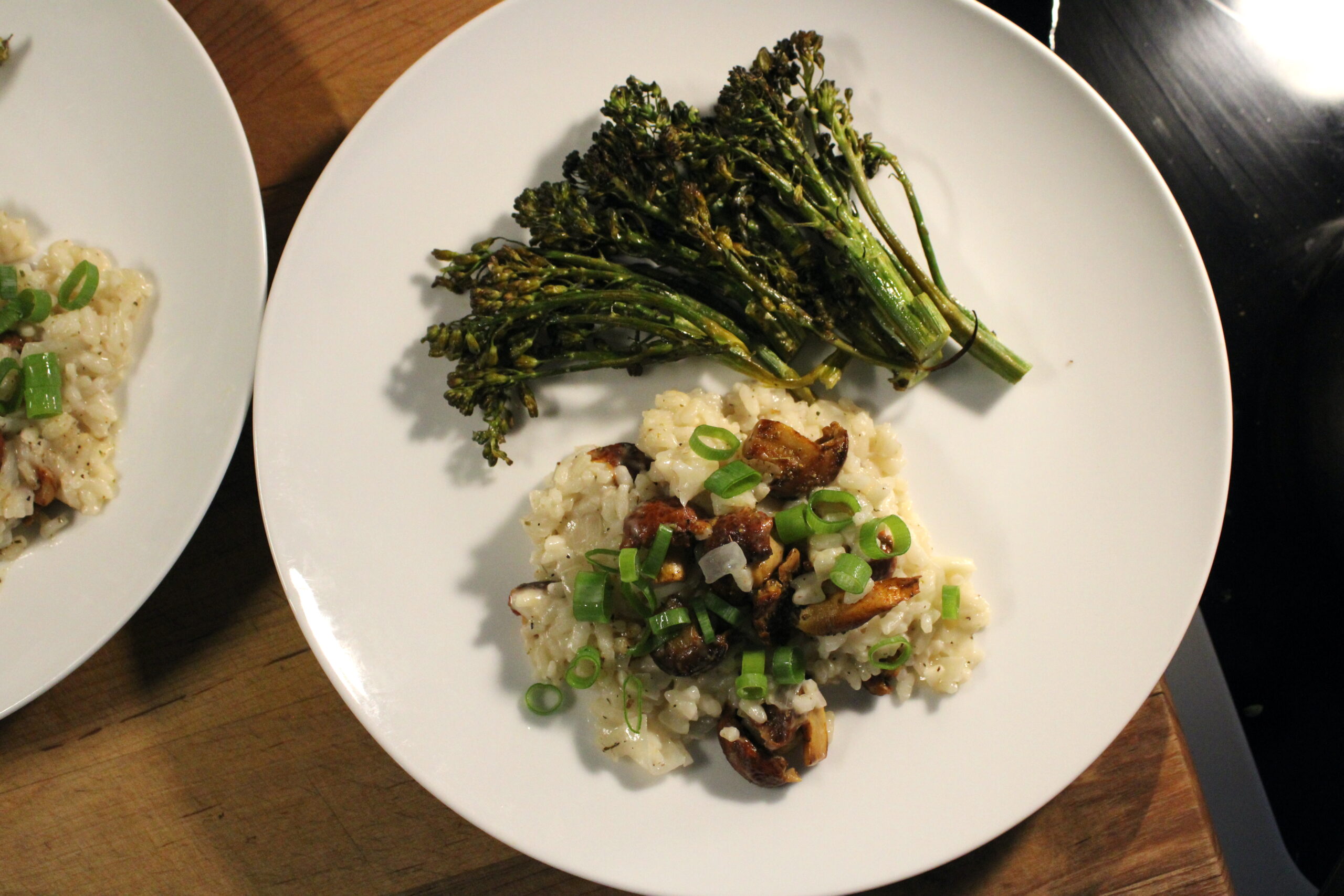 Vegan Mushroom Risotto