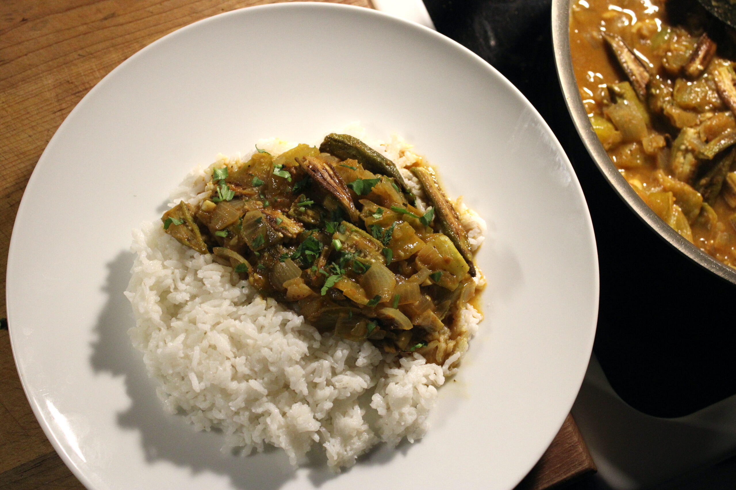 Okra Curry (Bhindi Masala)