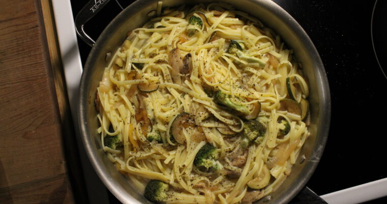 Vegan Fettuccine Alfredo