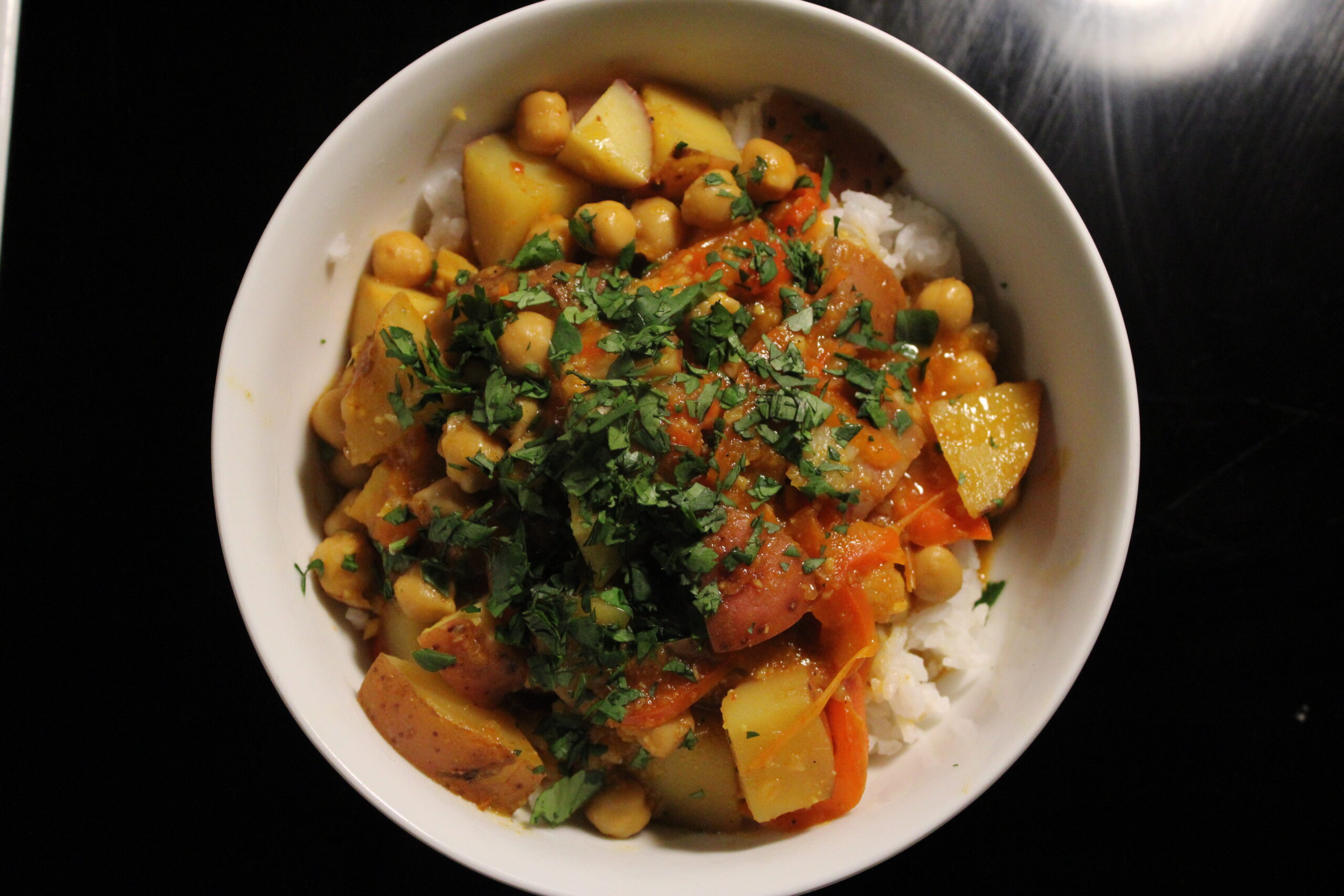 Slow Cooker Potato Curry