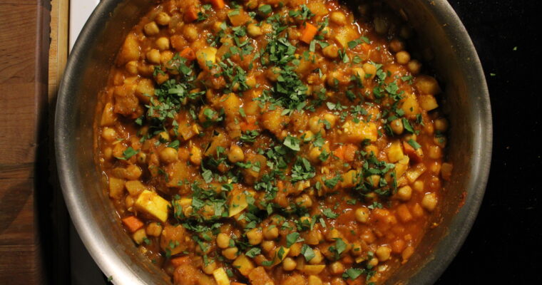 Roasted Acorn Squash Curry