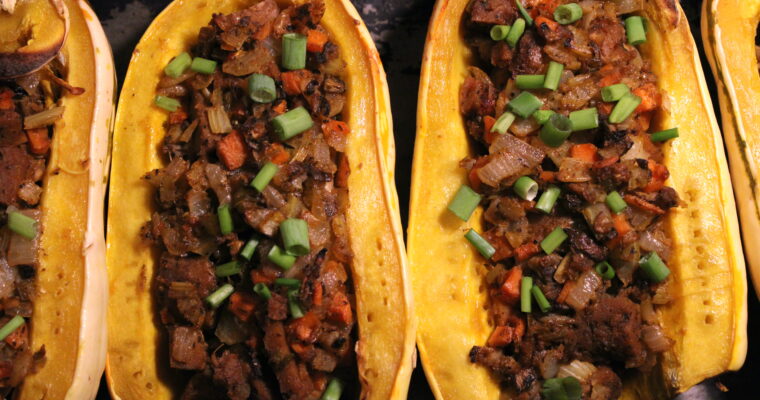 Stuffed Delicata Squash