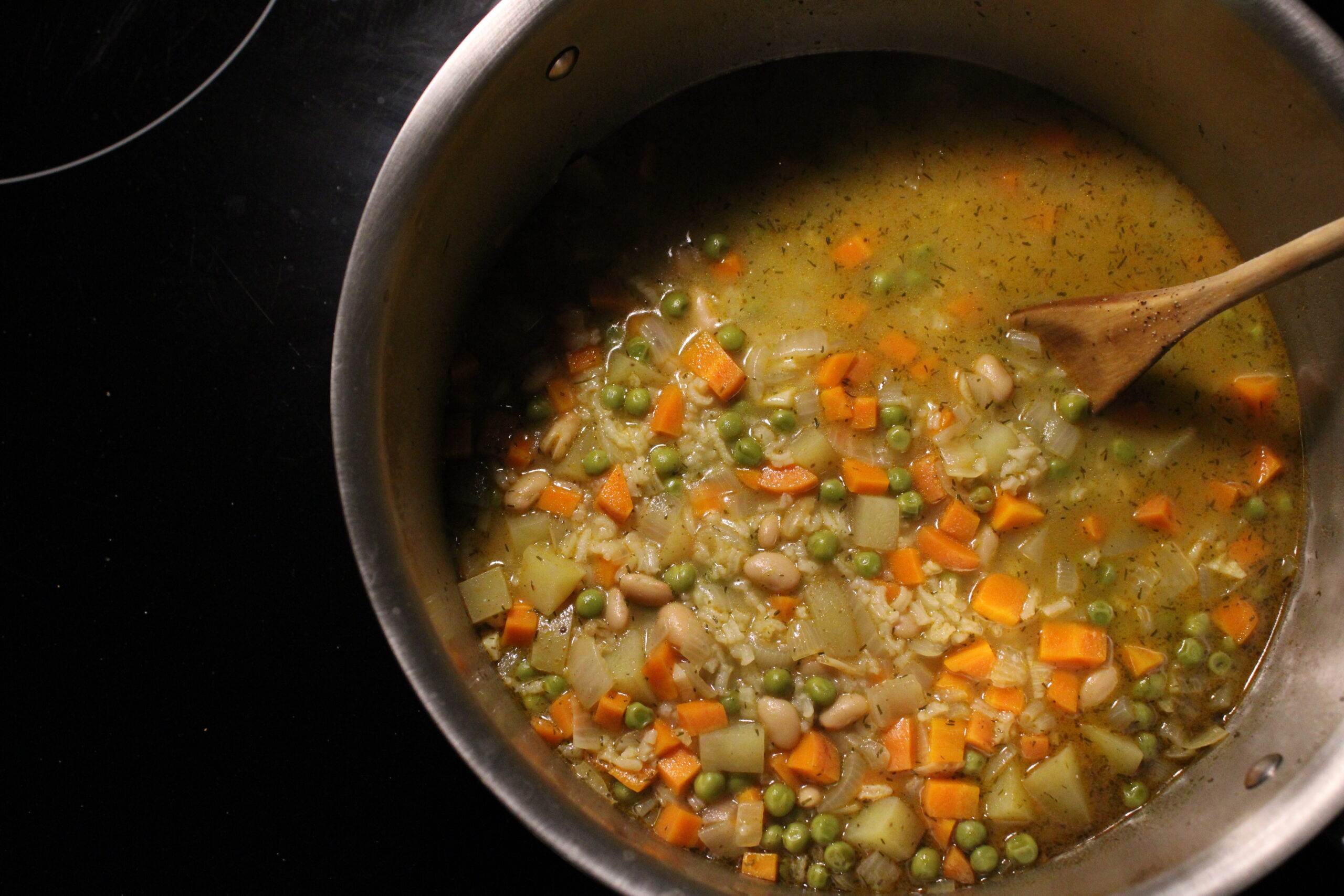 White Bean Rice Soup