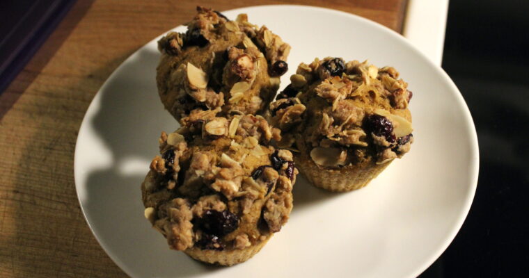 Crumb Top Pumpkin Muffins