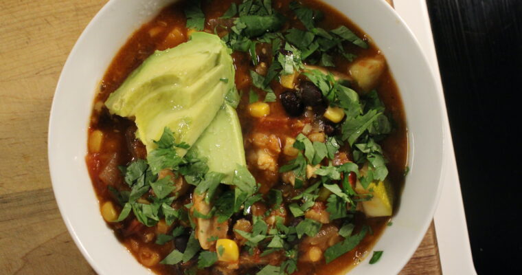 Vegan Chick’n Tortilla Soup