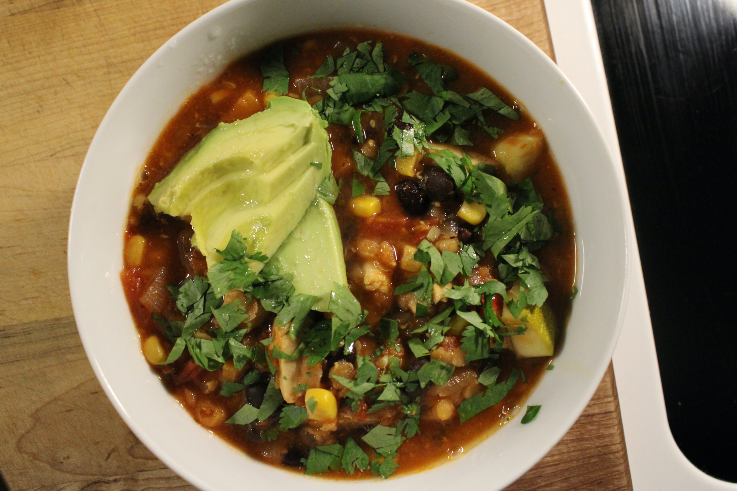 Vegan Chick’n Tortilla Soup