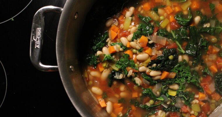 White Bean & Barley Soup