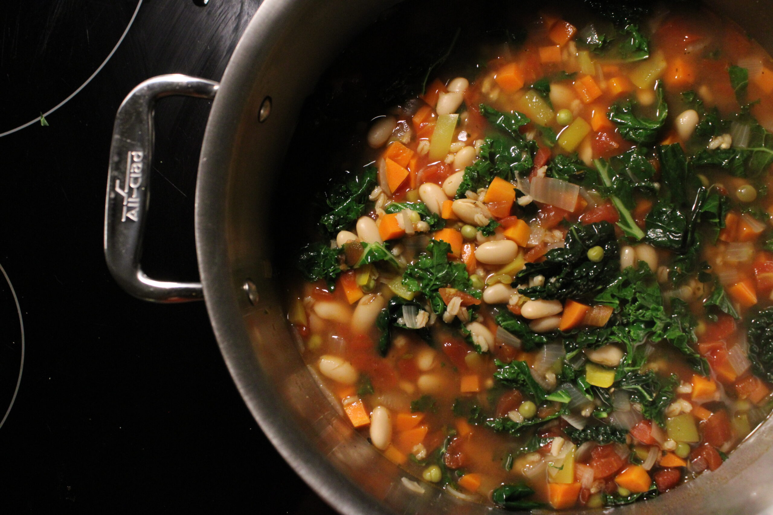 White Bean & Barley Soup