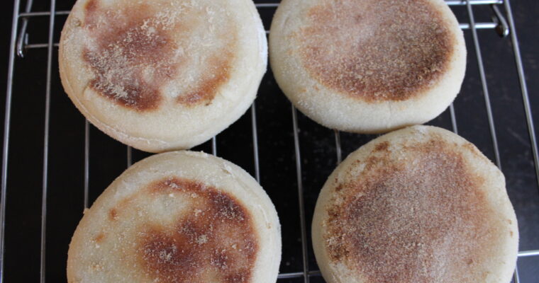 Sourdough English Muffins