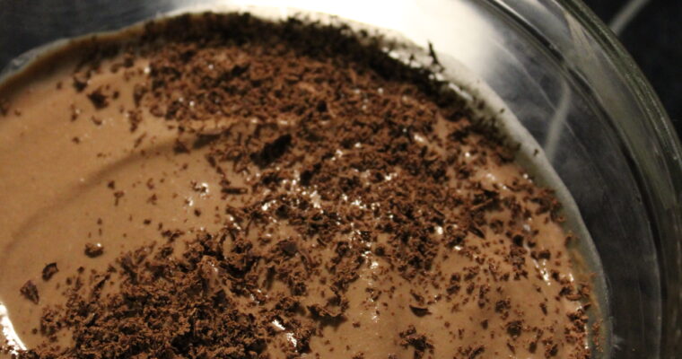 Chocolate Coconut Cream Pudding