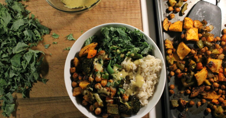 Brown Rice & Root Veggie Grain Bowl