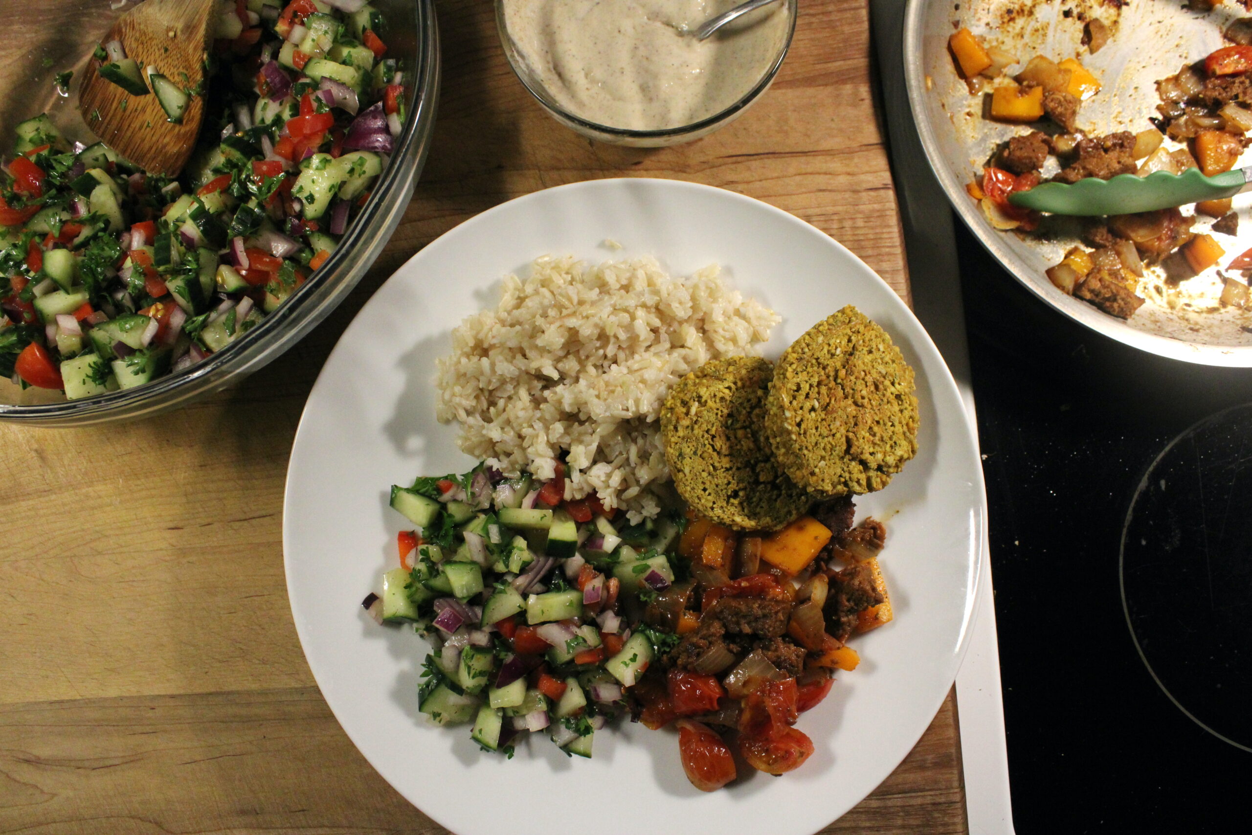 Mediterranean Protein Platter