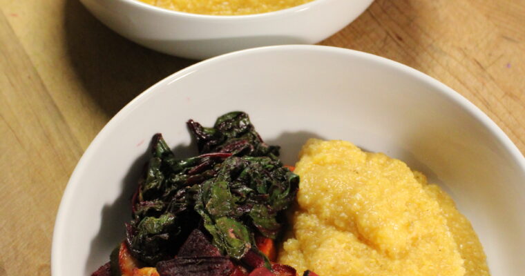 Roasted Beets & Polenta