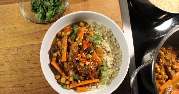 Chickpea & Seitan Curried Stew