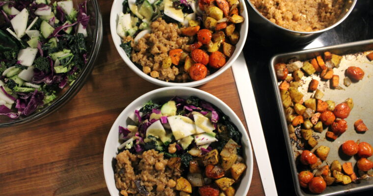 Roasted Beet Protein Bowl