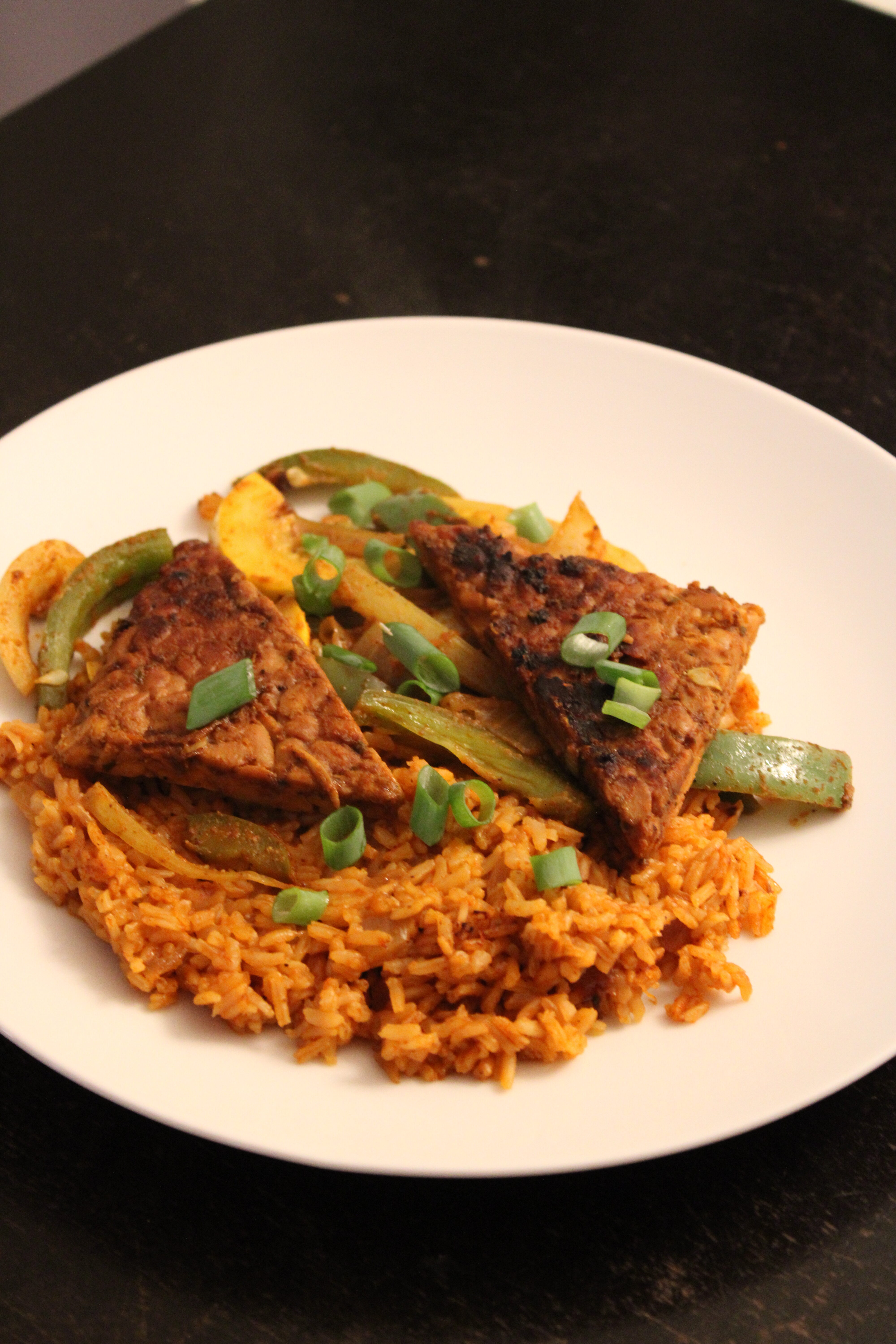 Red Hot Tempeh & Rice