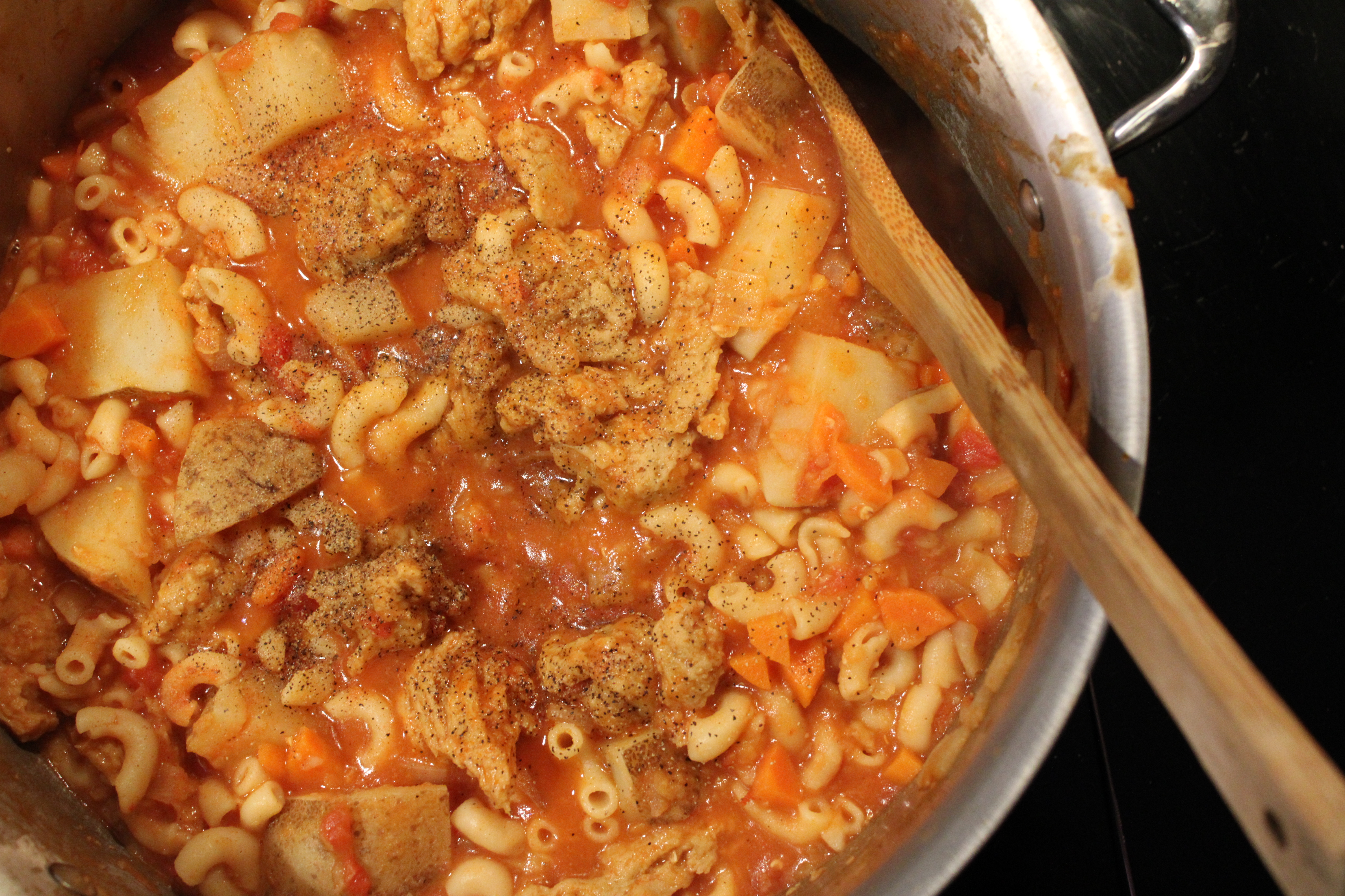 Seitan Pasta e Patate